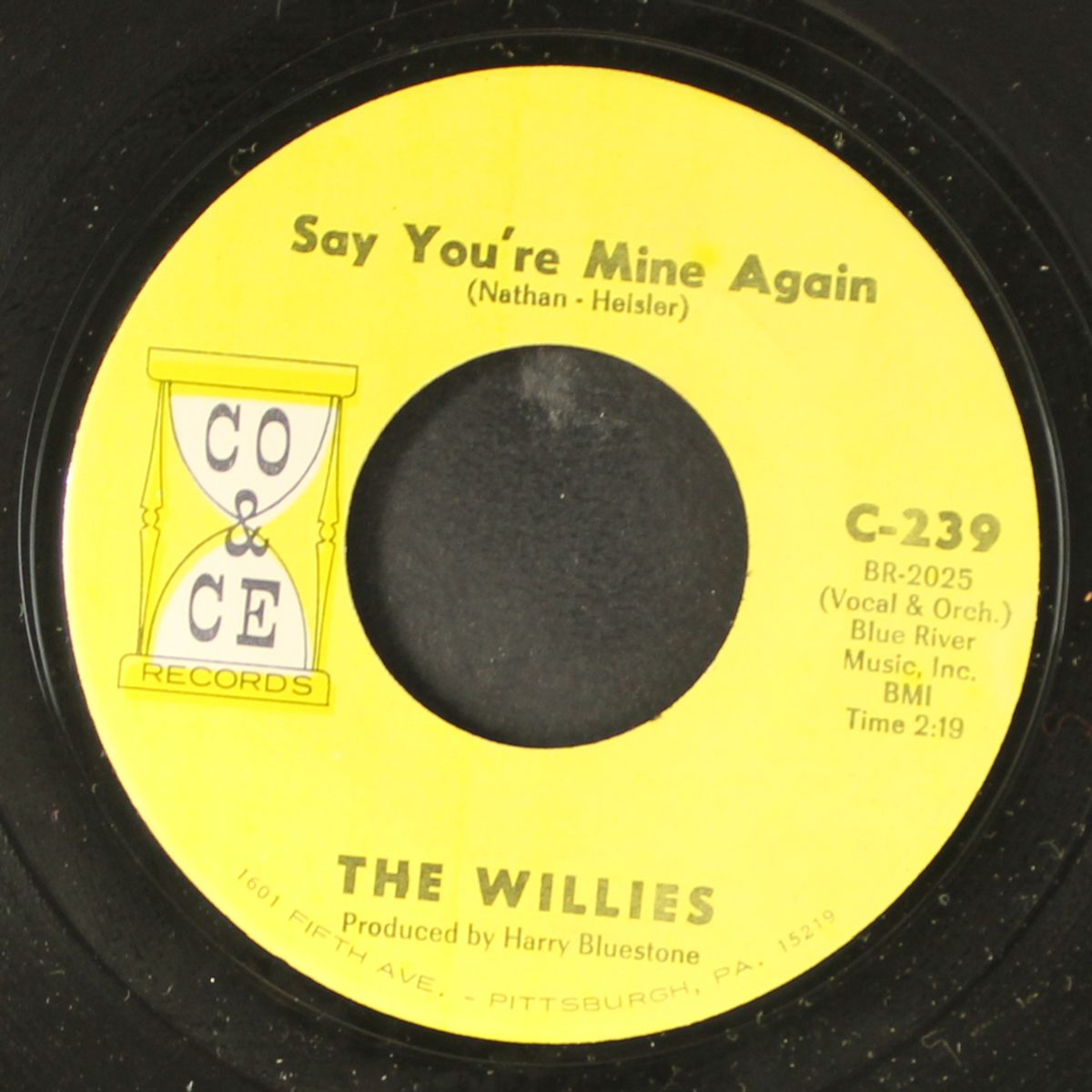 the willy / say youre mine again by WILLIES