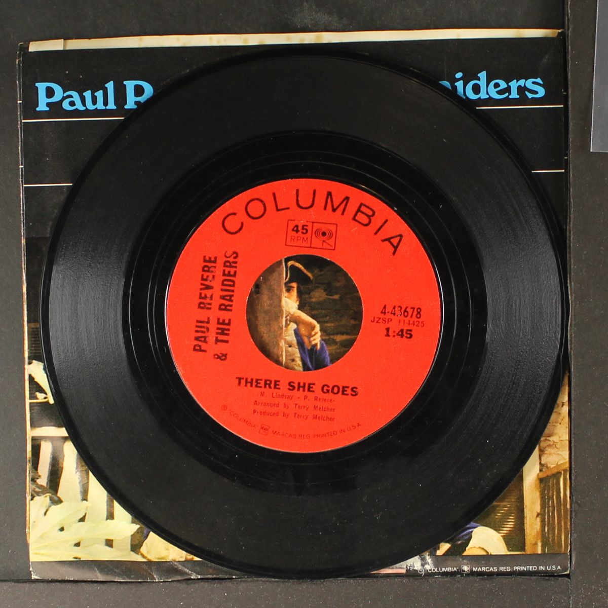 hungry / there she goes by PAUL REVERE & RAIDERS