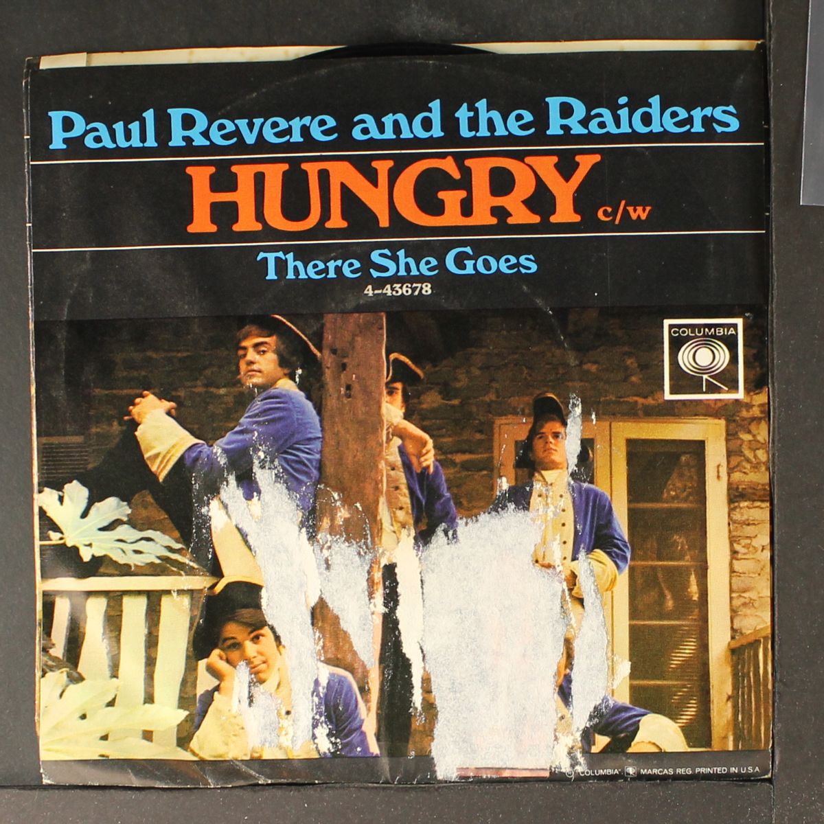 hungry / there she goes by PAUL REVERE & RAIDERS