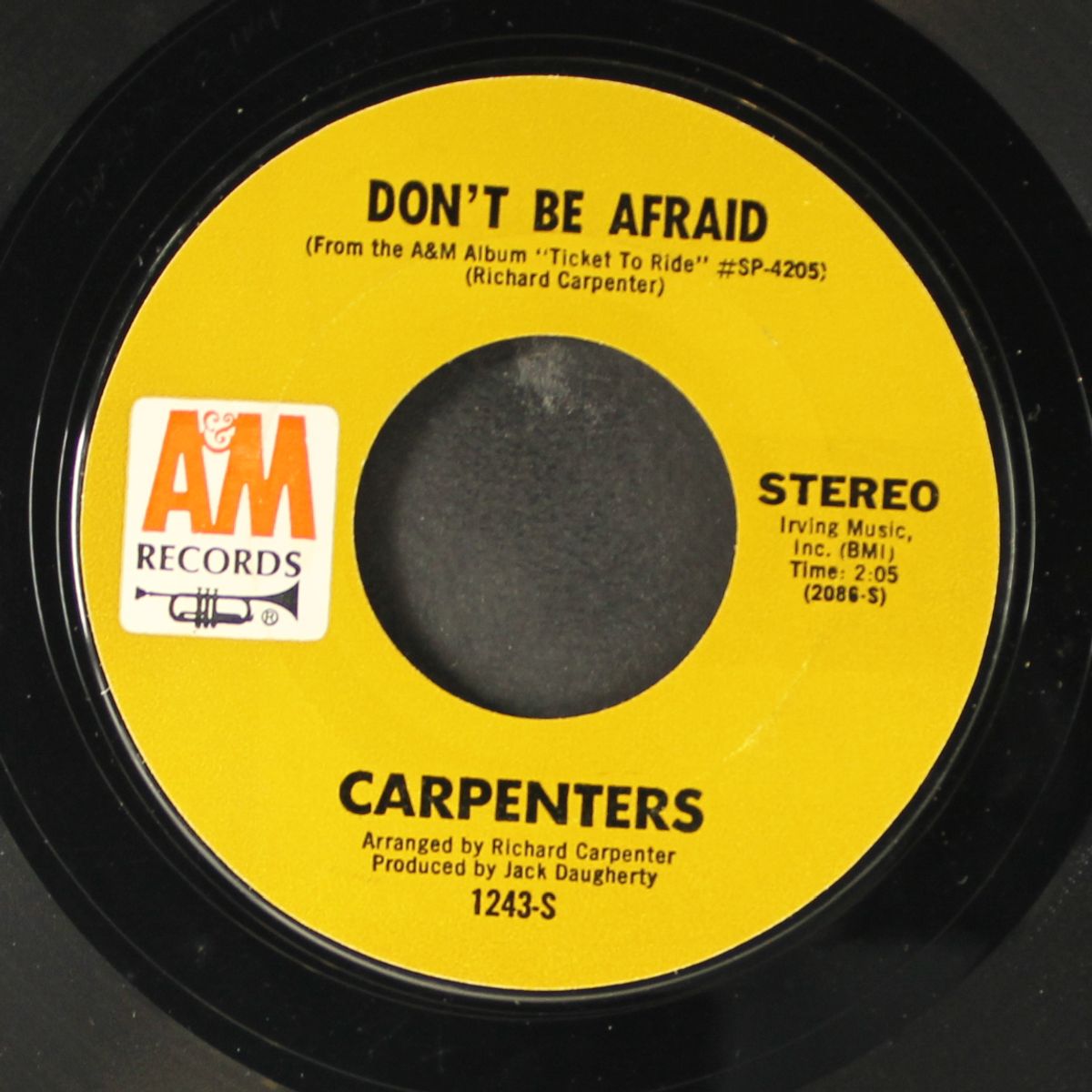 for all we know / don't be afraid by CARPENTERS
