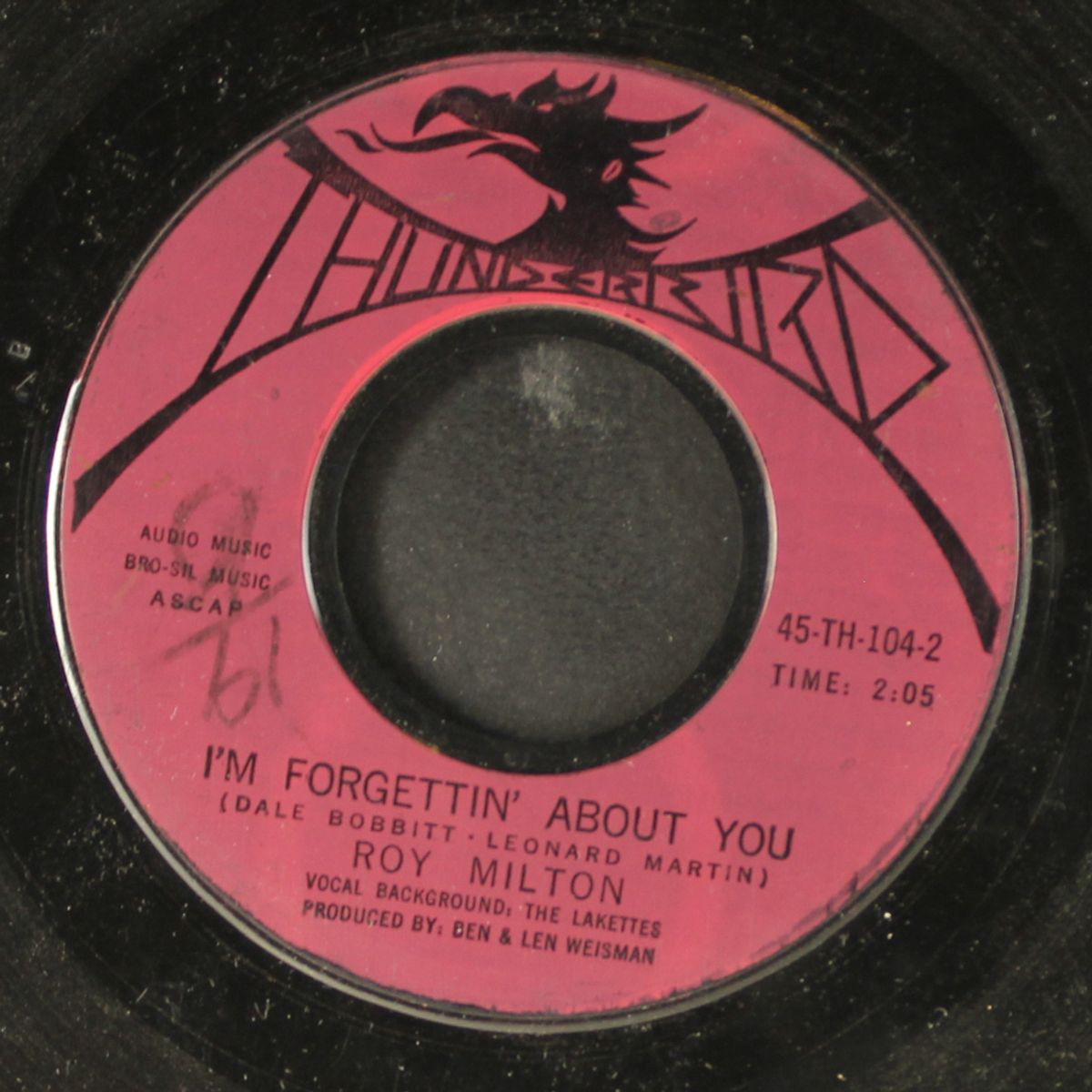 driveway blues / i'm forgettin' about you by ROY MILTON