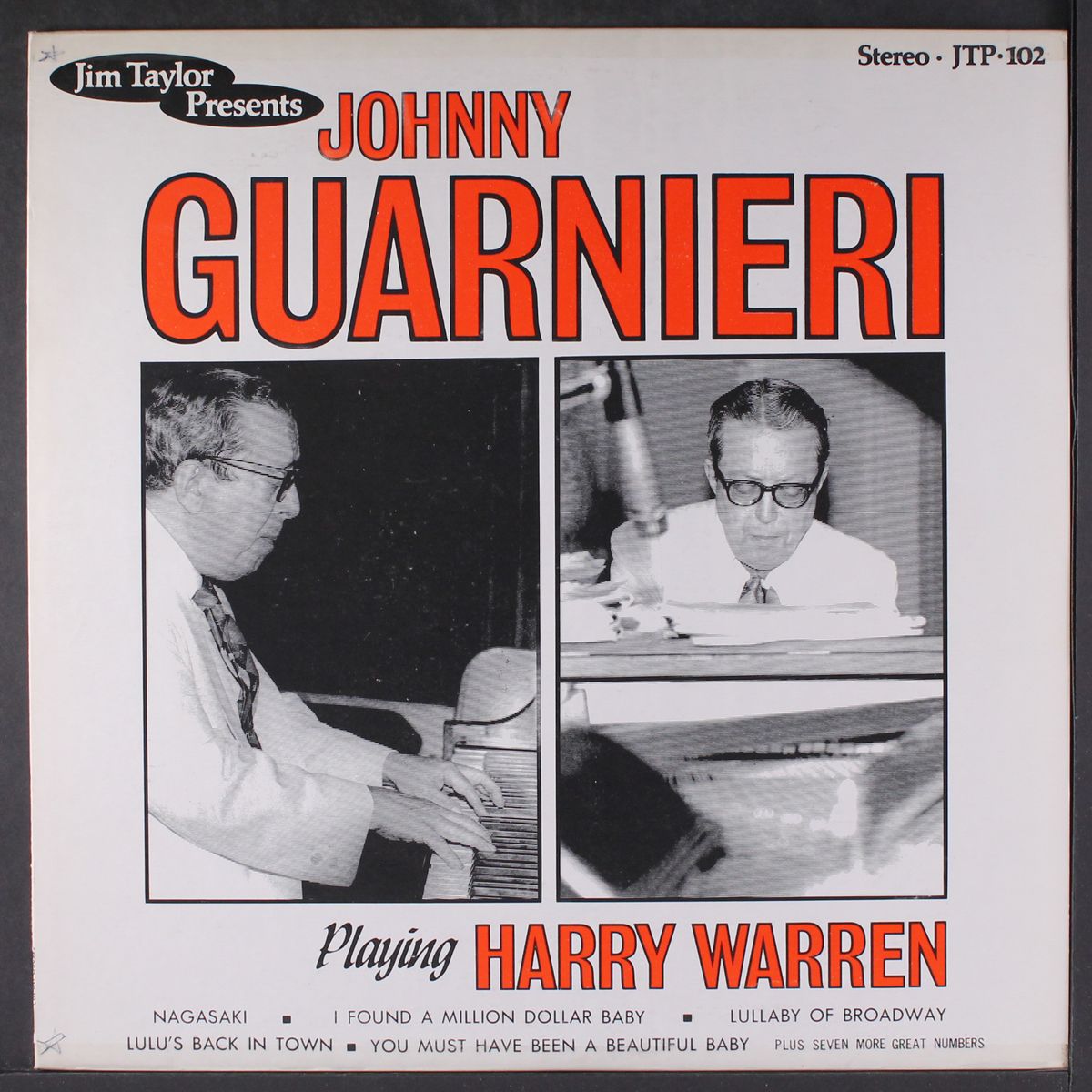 playing harry warren by JOHNNY GUARNIERI