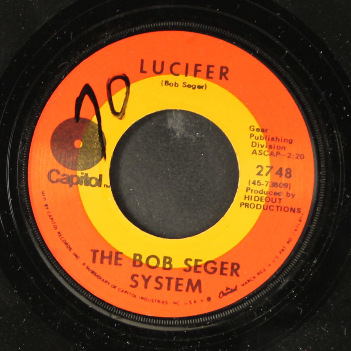 lucifer / big river by BOB SEGER SYSTEM