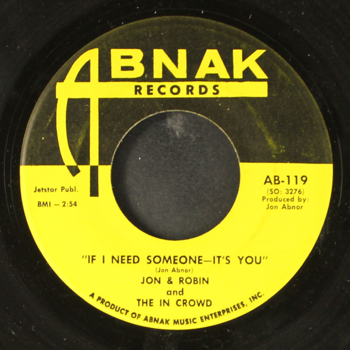 do it again a little bit slower / if i need someone - it's you by JON & ROBIN