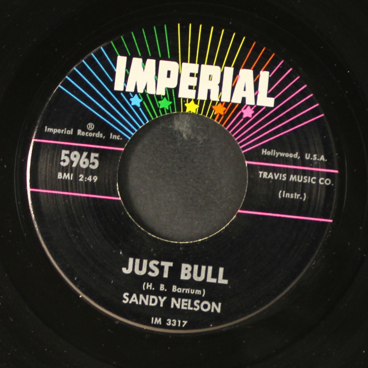 just bull / here we go by SANDY NELSON