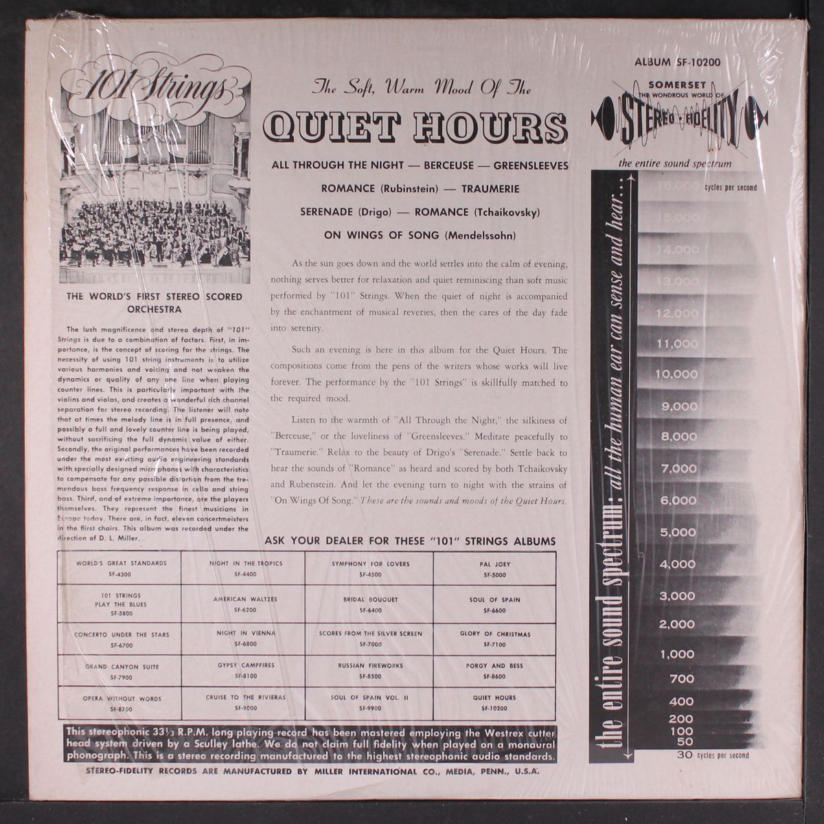 in the quiet hours by 101 STRINGS
