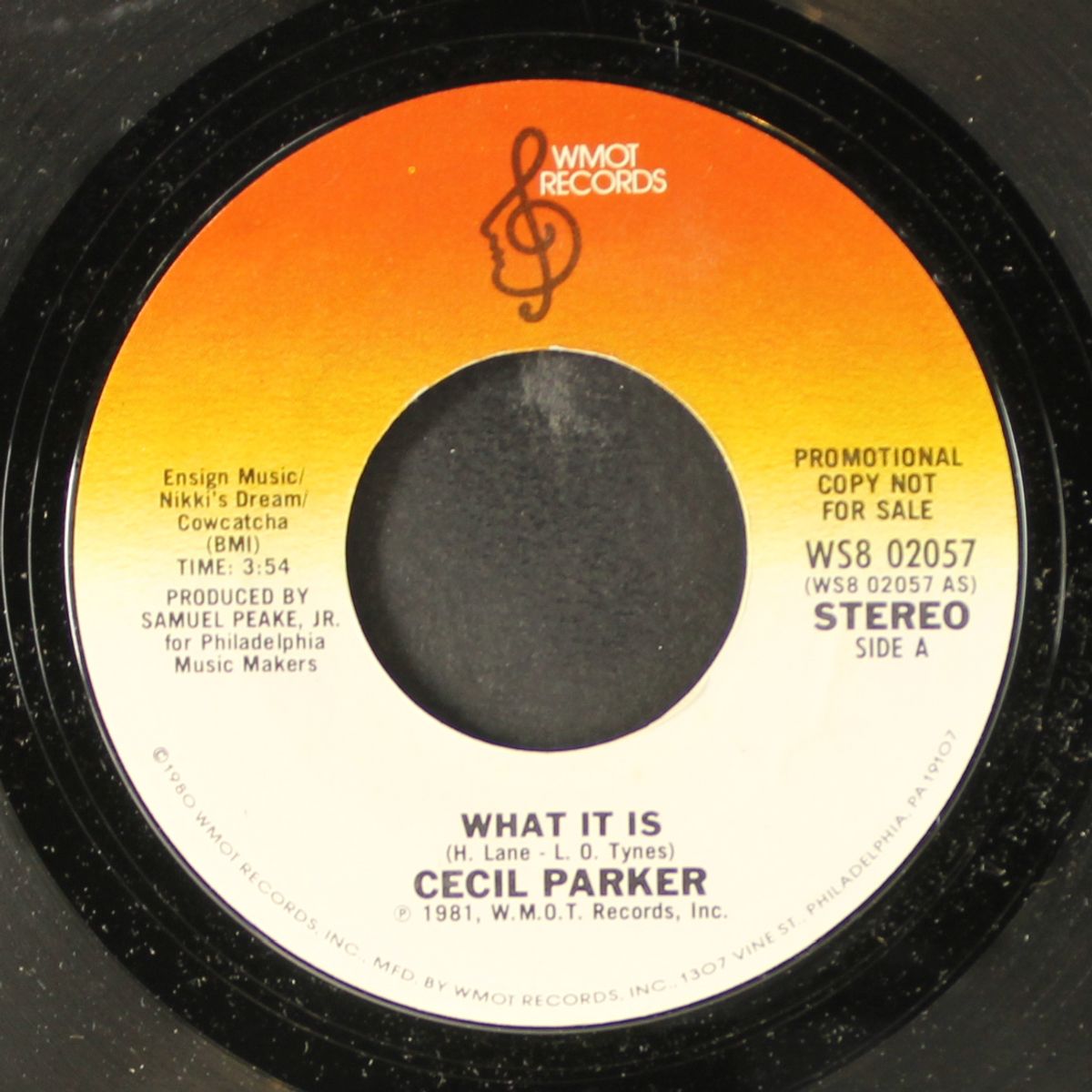 what it is / same by CECIL PARKER