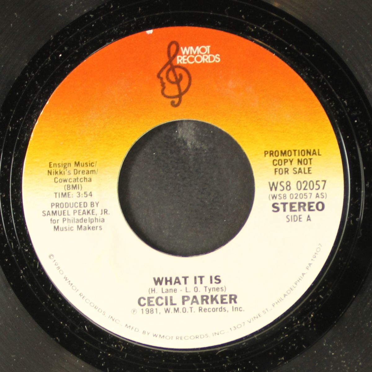 what it is / same by CECIL PARKER