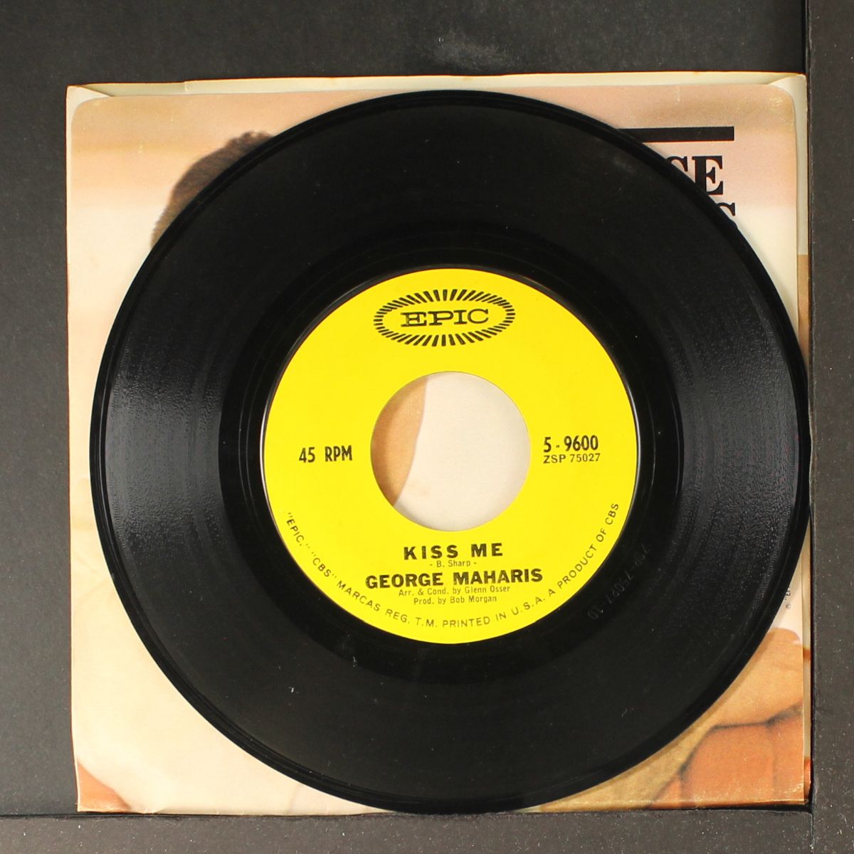 kiss me / where can you go by GEORGE MAHARIS
