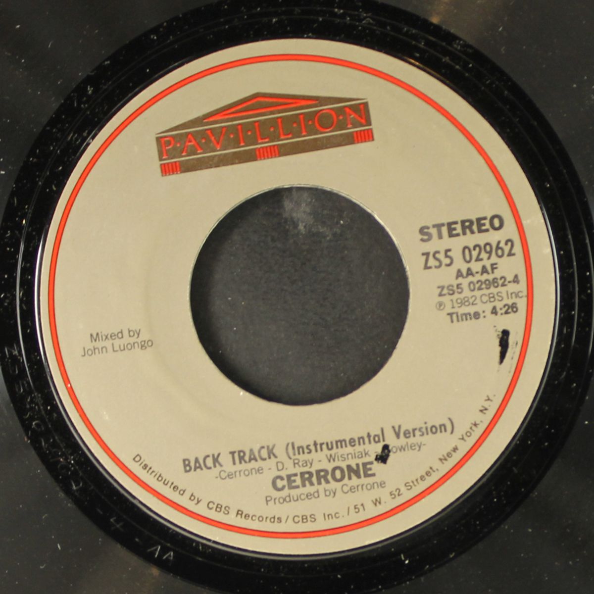 back track / instro by CERRONE