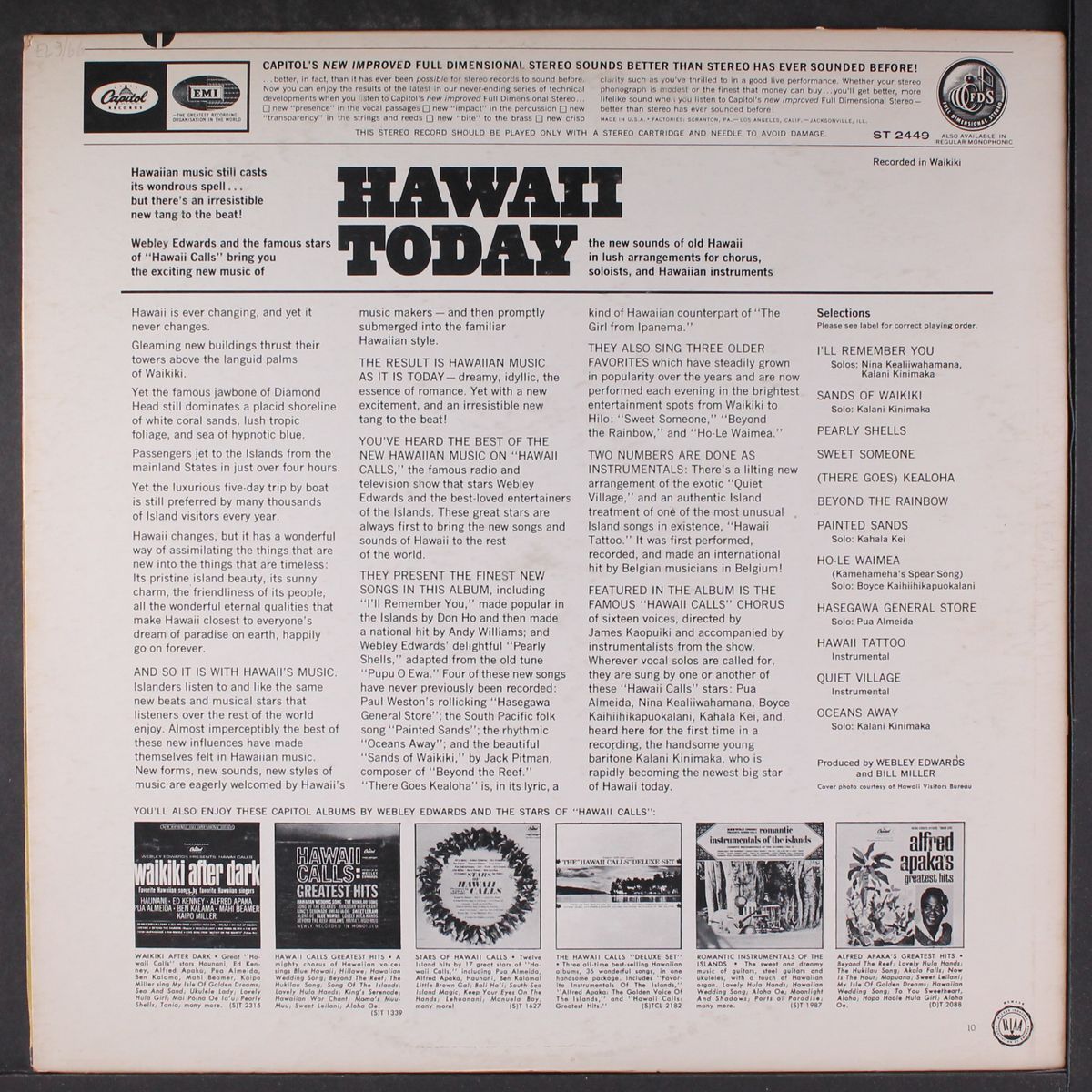 hawaii today by WEBLEY EDWARDS