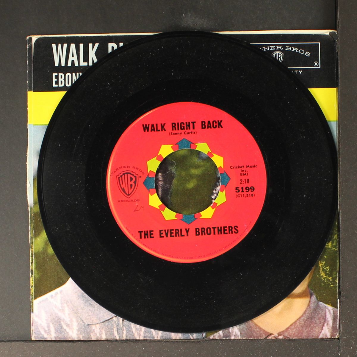ebony eyes / walk right back by EVERLY BROTHERS