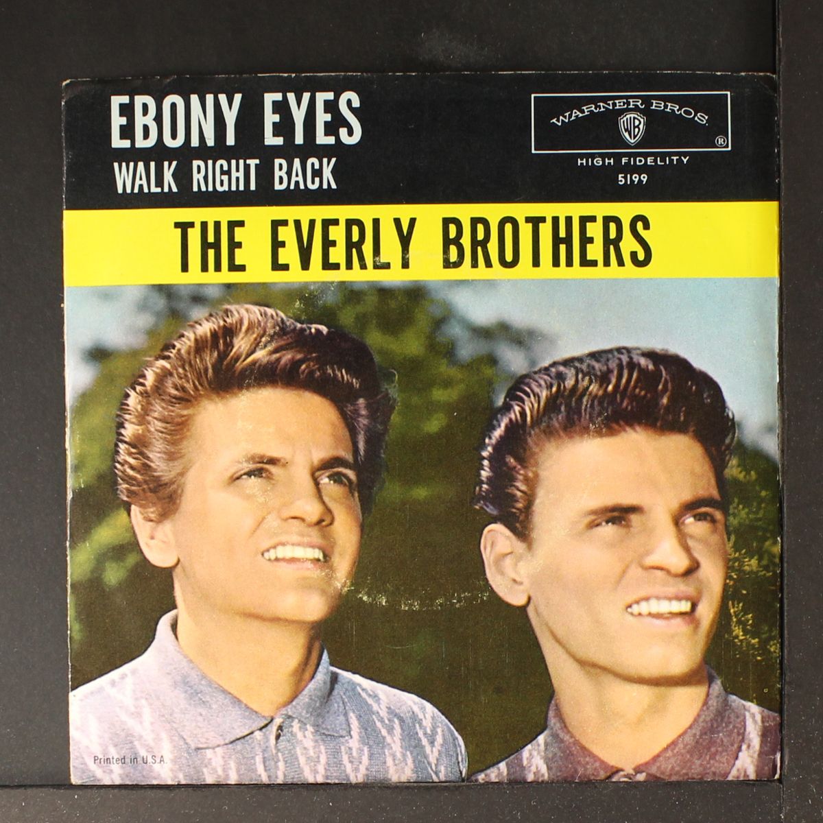 ebony eyes / walk right back by EVERLY BROTHERS
