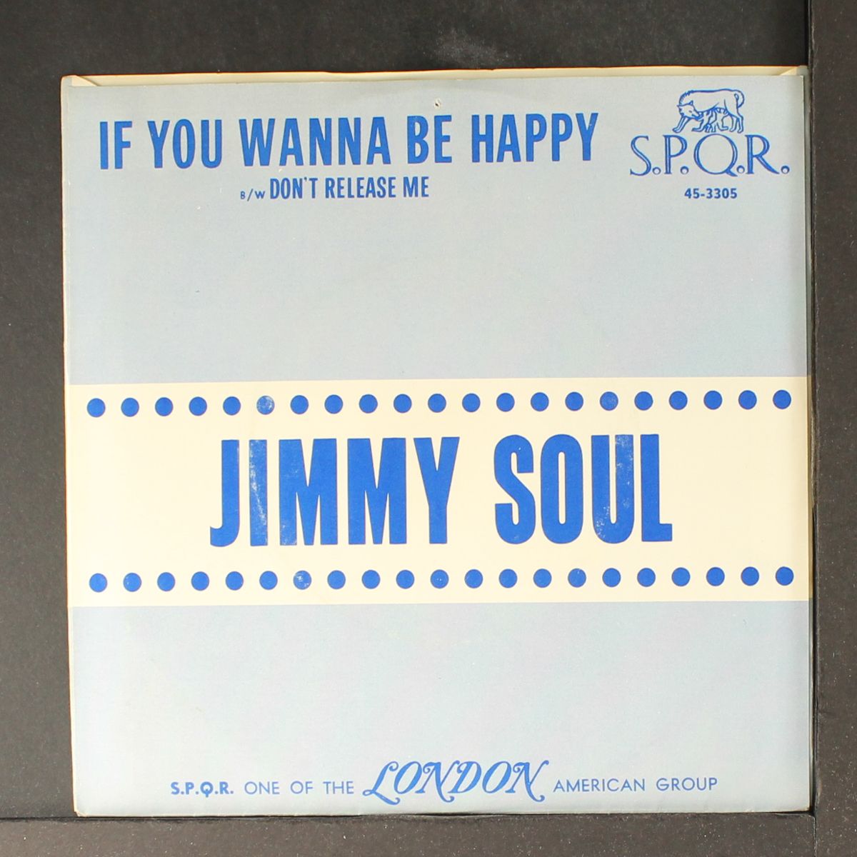 if you wanna be happy / my little room by JIMMY SOUL
