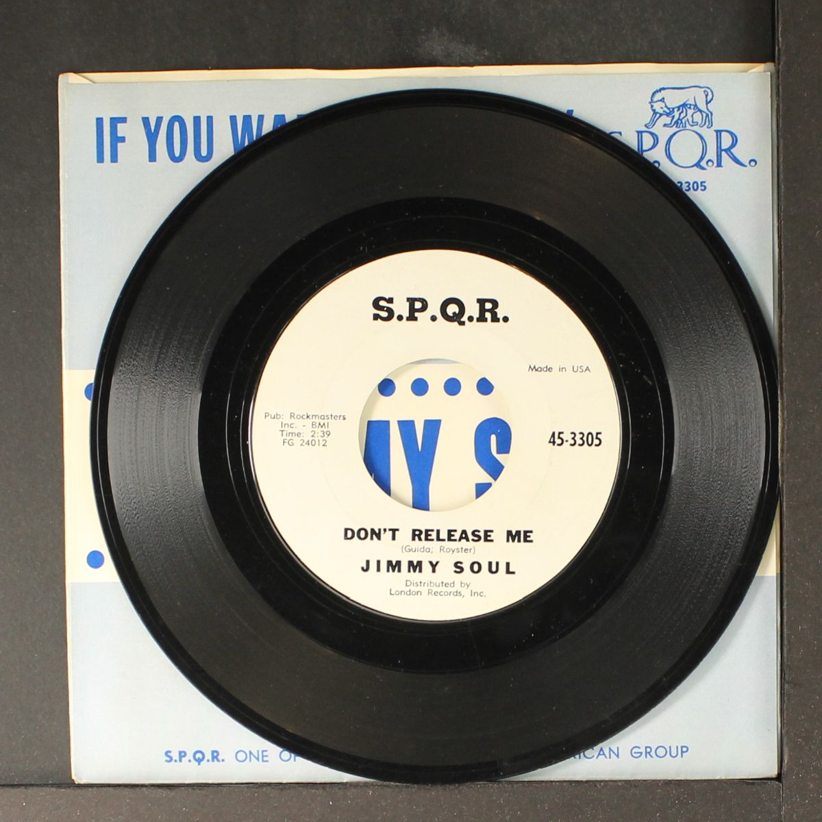if you wanna be happy / my little room by JIMMY SOUL