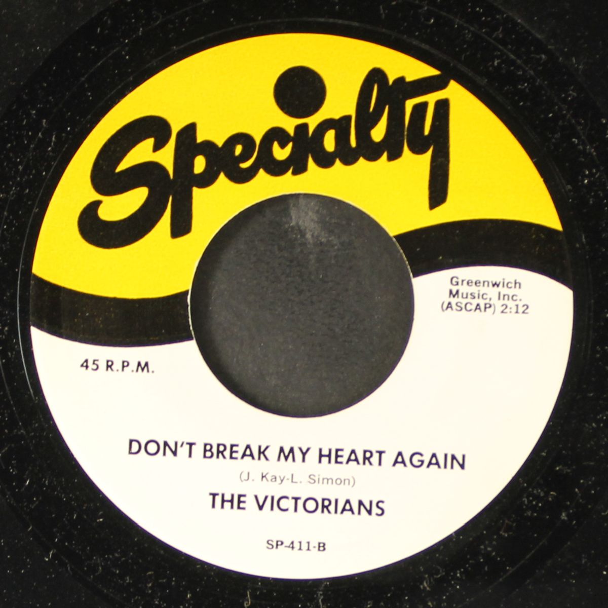 i guess you're satisfied / don't break my heart again by VICTORIANS