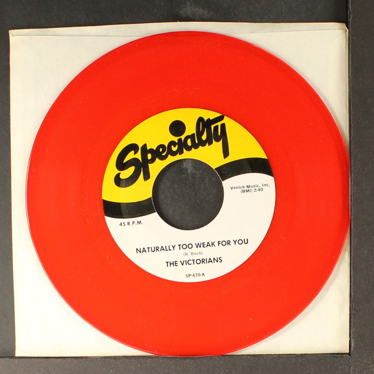 naturally too weak for you / party-time sweetheart by VICTORIANS