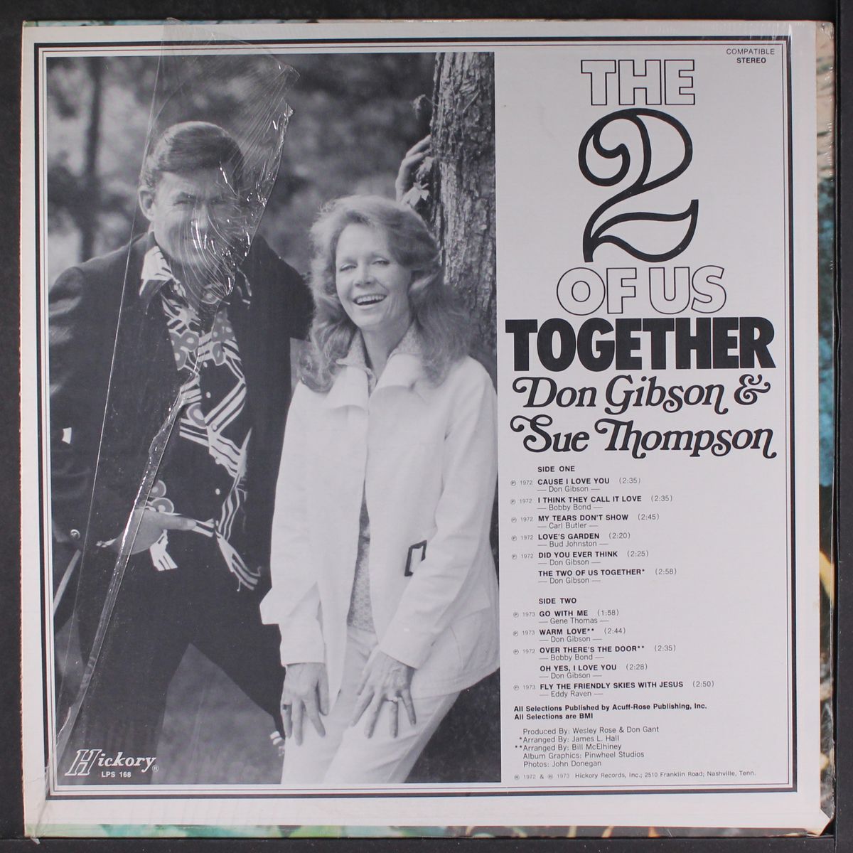 the 2 of us together by DON GIBSON & SUE THOMPSON