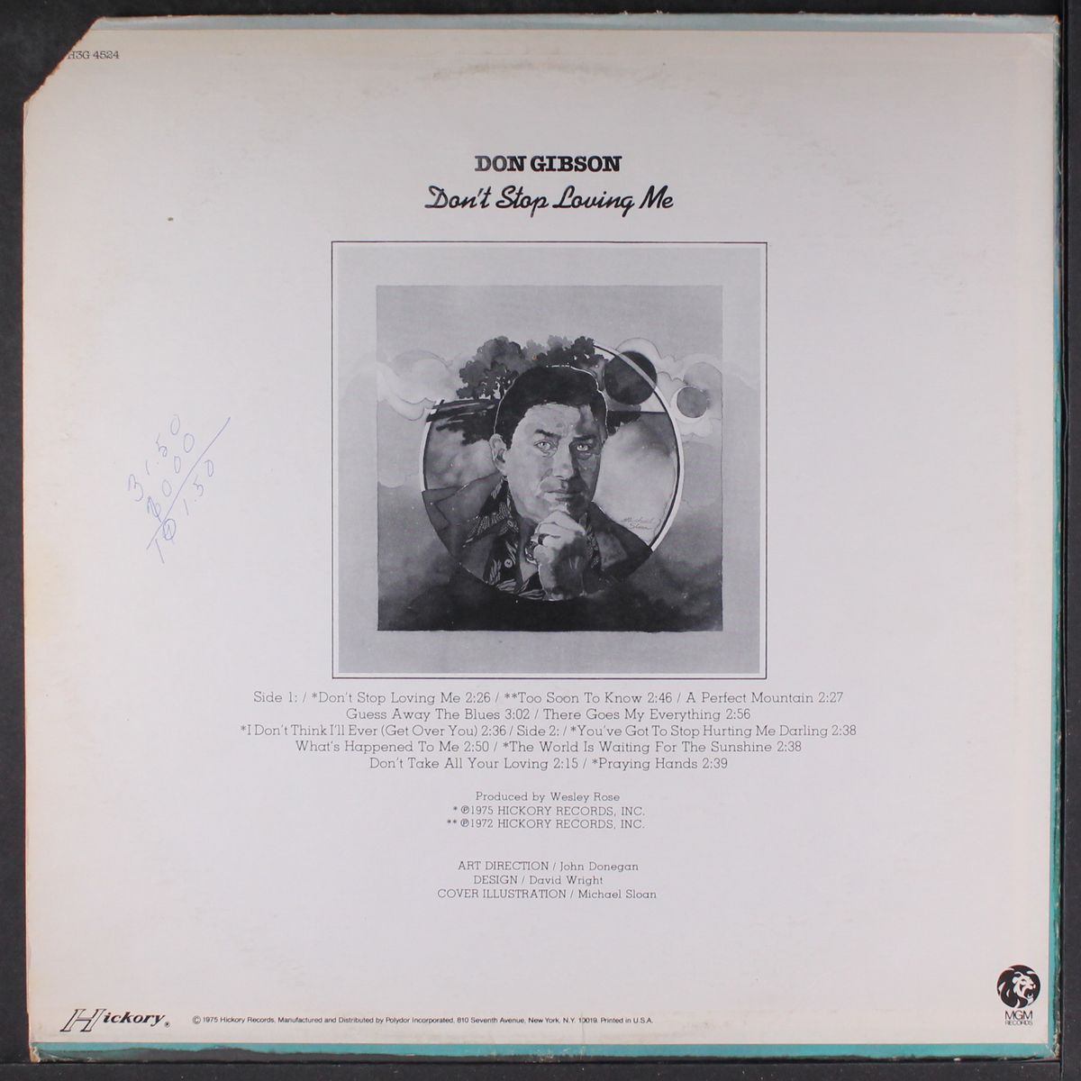 don't stop loving me by DON GIBSON