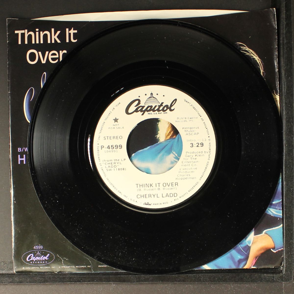 think it over by CHERYL LADD