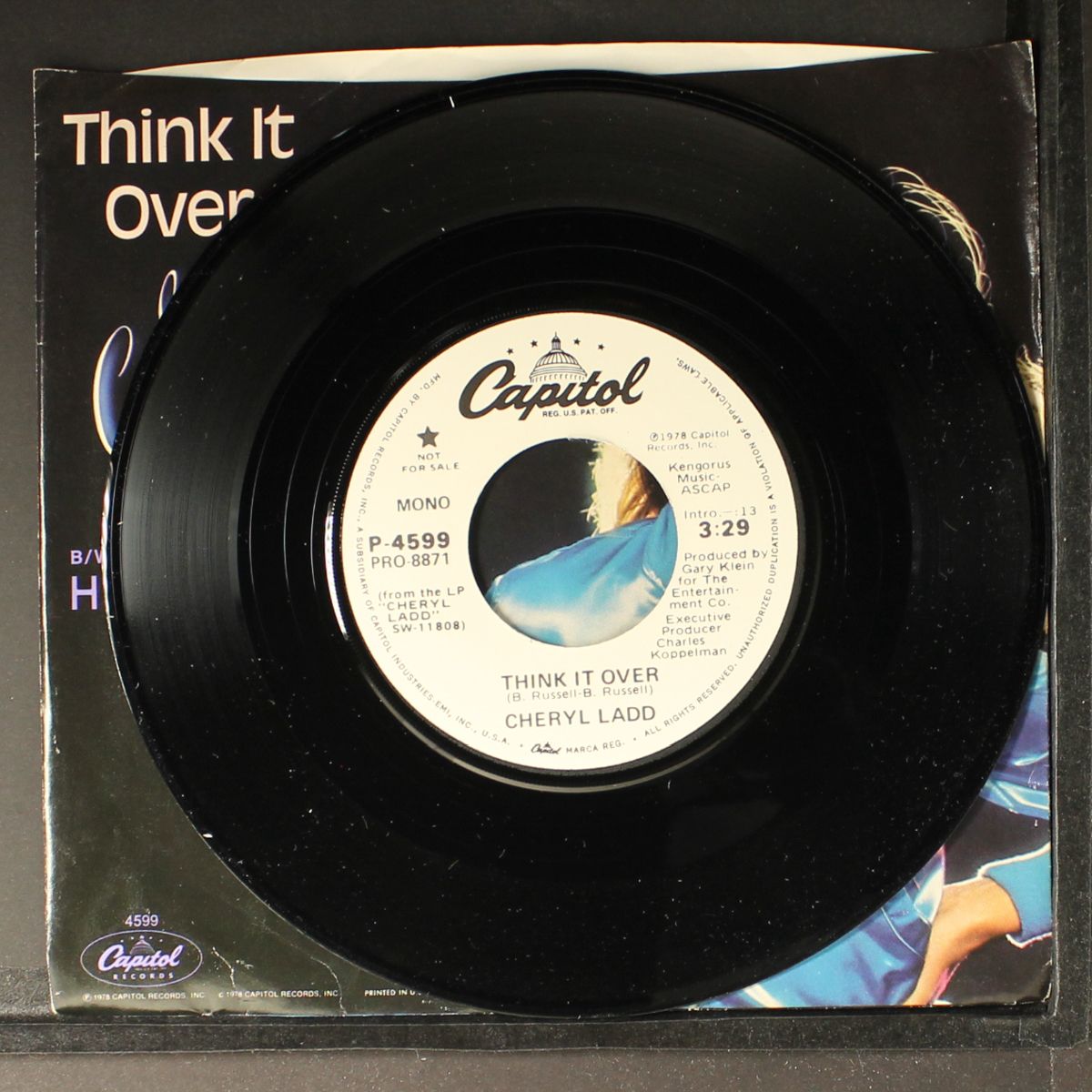 think it over by CHERYL LADD