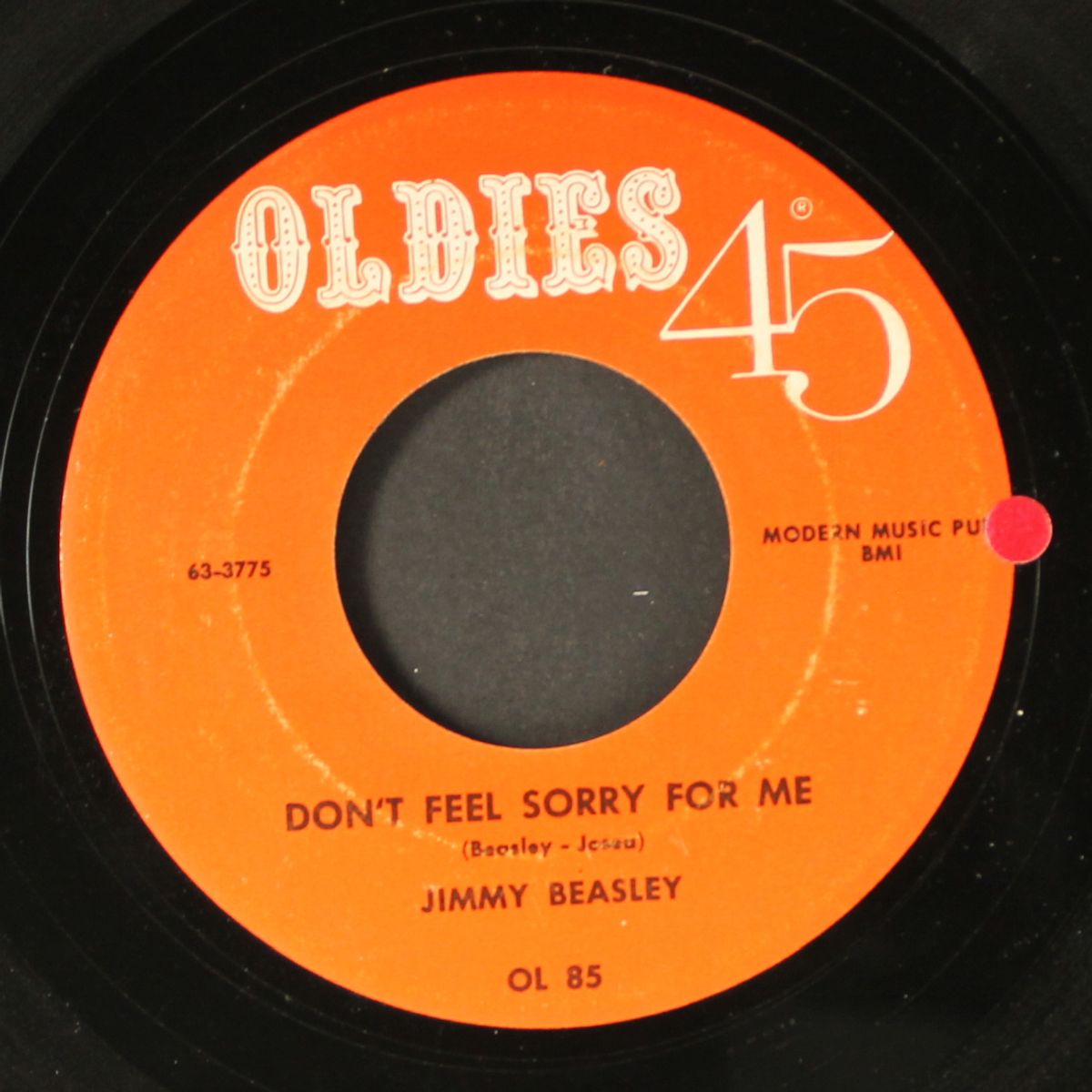 my happiness / don't feel sorry for me by JIMMY BEASLEY