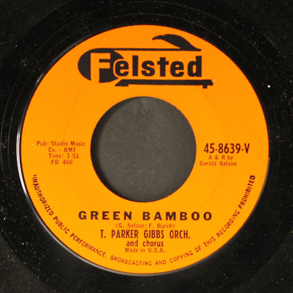 singapore sling / green bamboo by T. PARKER GIBBS ORCH.