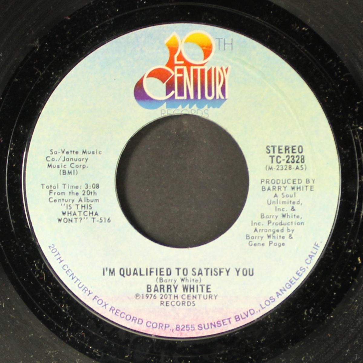 i'm qualified to satisfy you / instro by BARRY WHITE