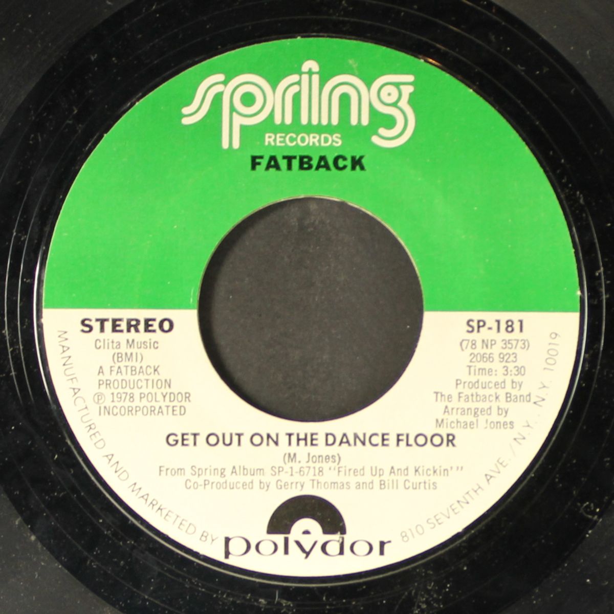 get out on the dance floor / l like girls by FATBACK
