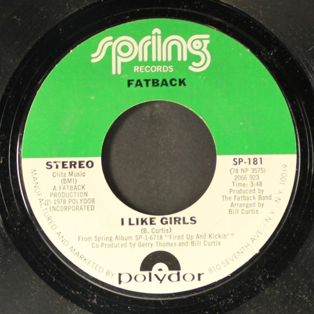 get out on the dance floor / l like girls by FATBACK