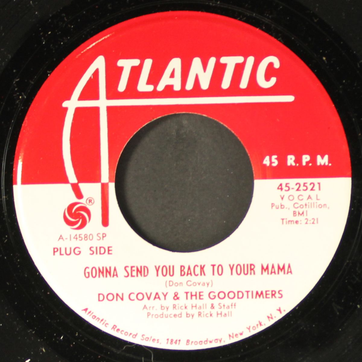 gonna send you back to your mama / house on the corner by DON COVAY