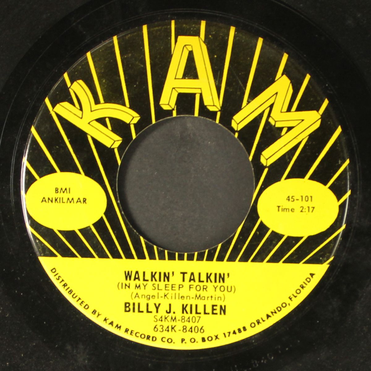 i oughta be home with nell / mister blue by BILLY J. KILLEN