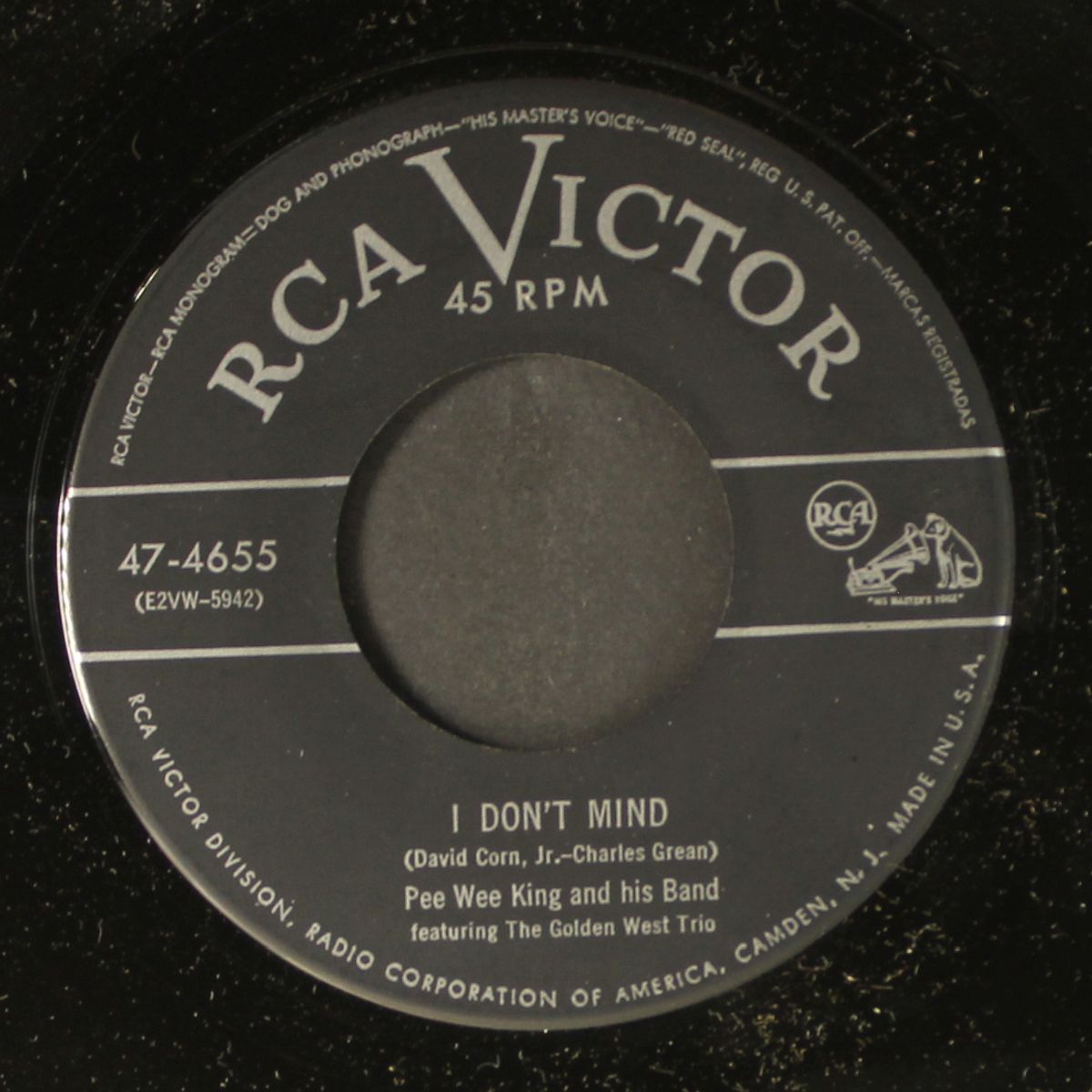 busybody / i don't mind by PEE WEE KING