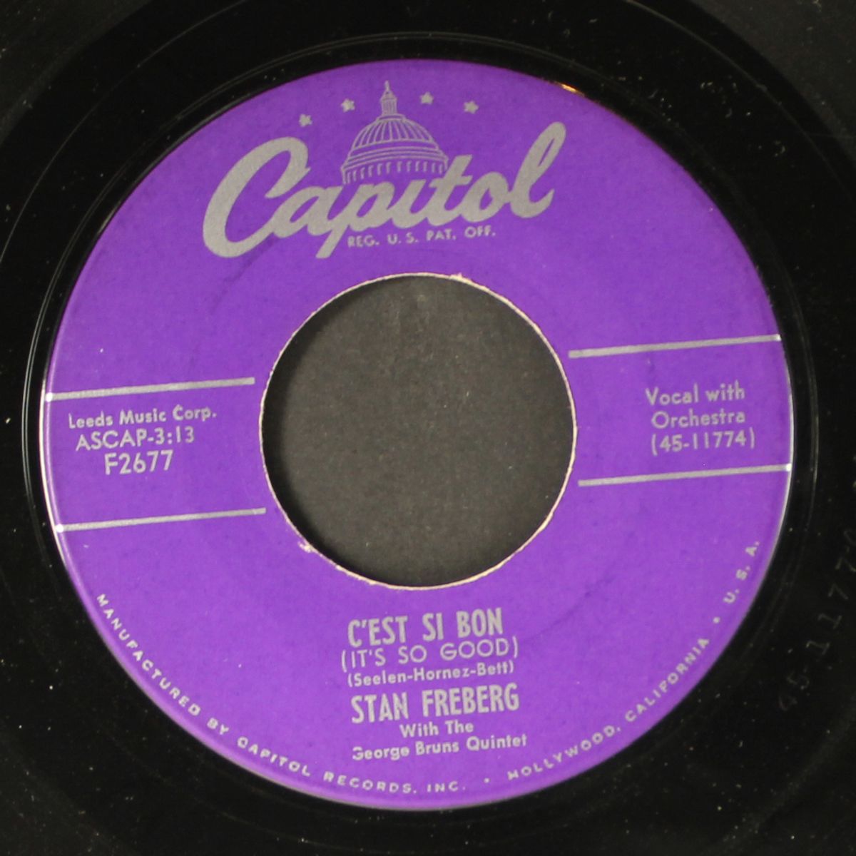 a dear john and marsha letter / c'est si bon by STAN FREBERG