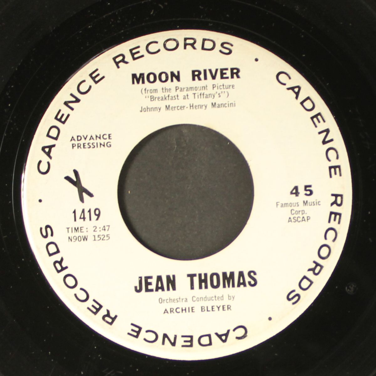 my ideal / moon river by JEAN THOMAS