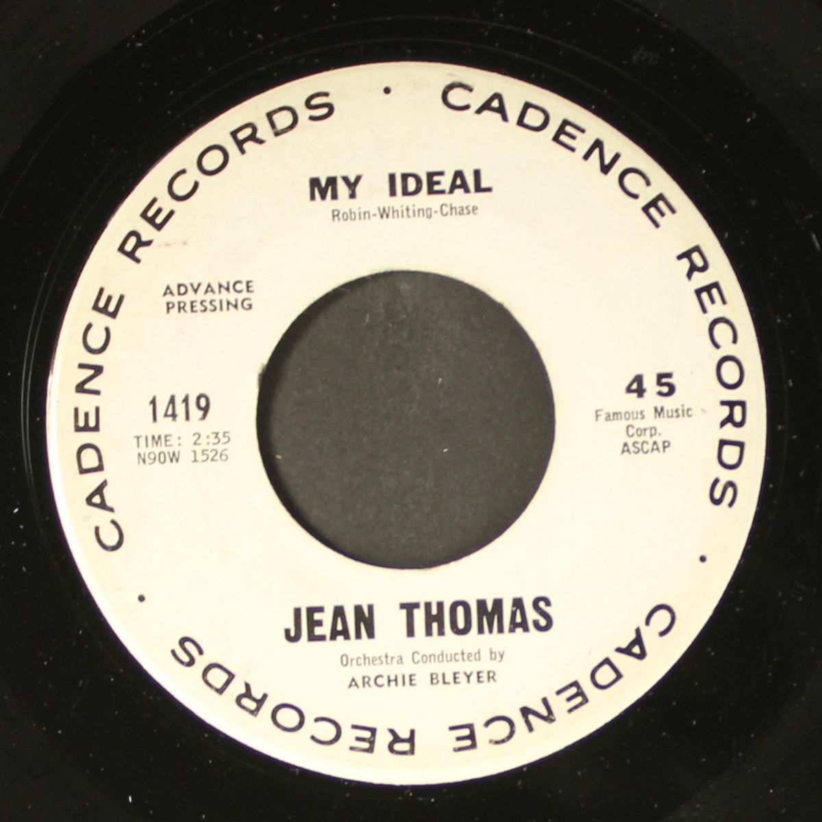 my ideal / moon river by JEAN THOMAS