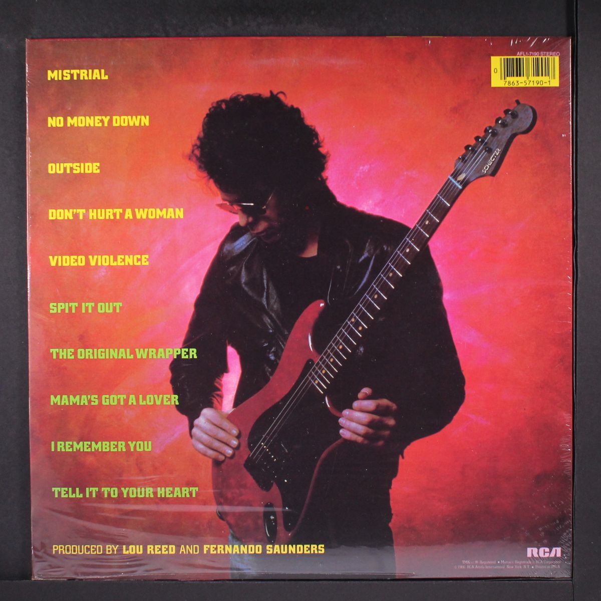 mistrial by LOU REED