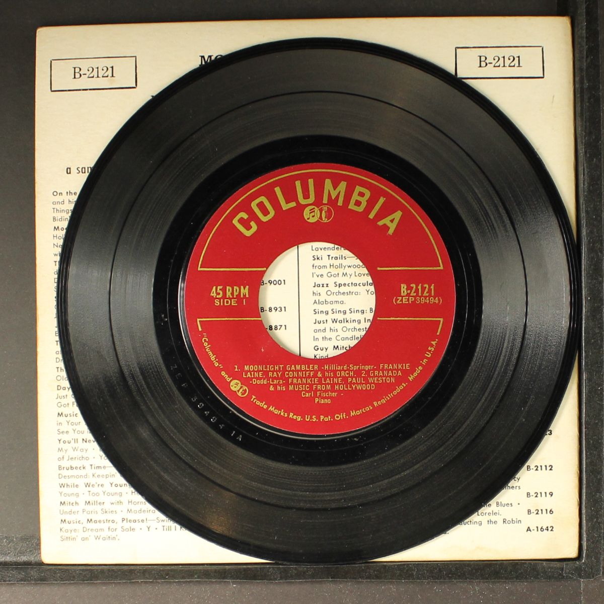 moonlight gambler by FRANKIE LAINE