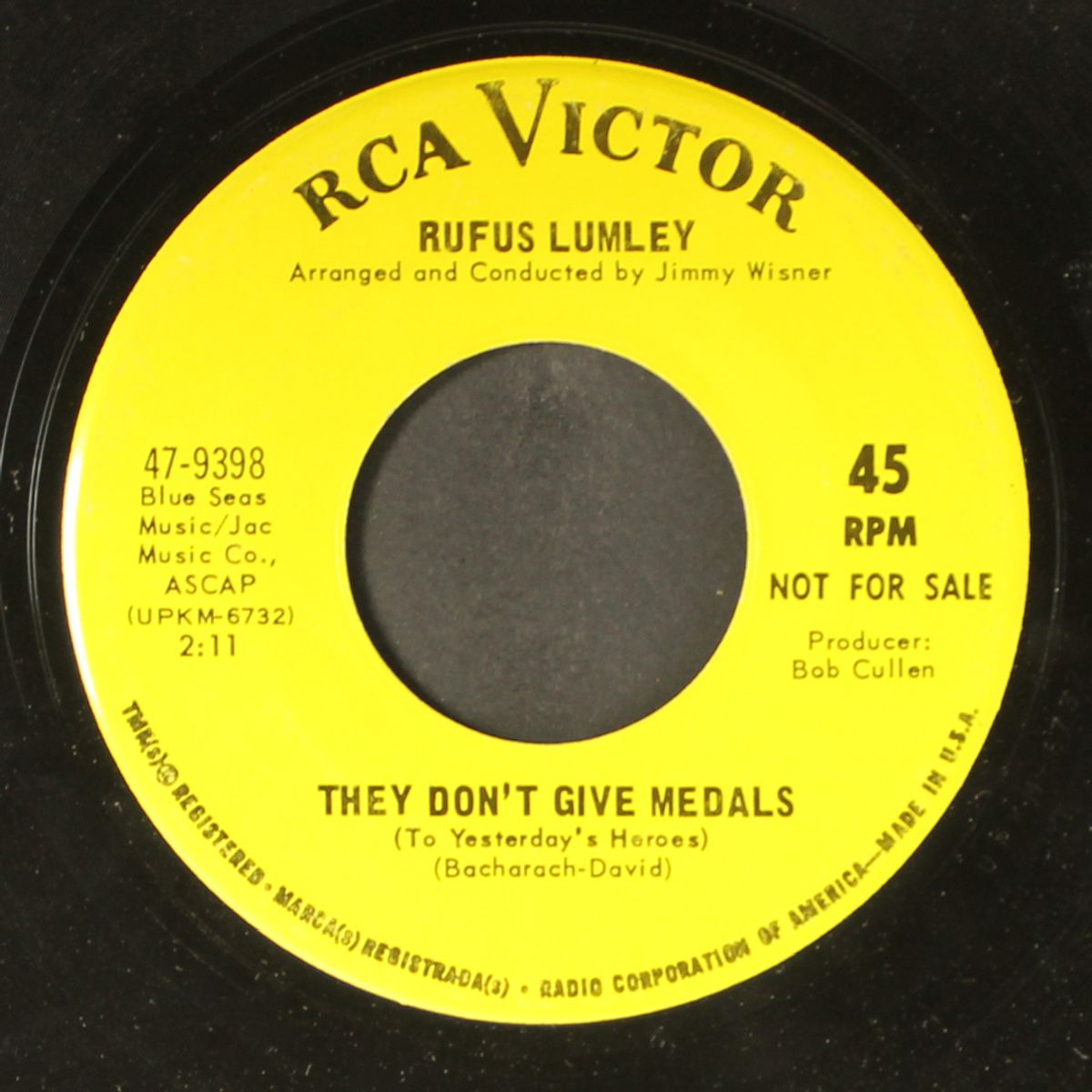 annabella / they don't give medals by RUFUS LUMLEY