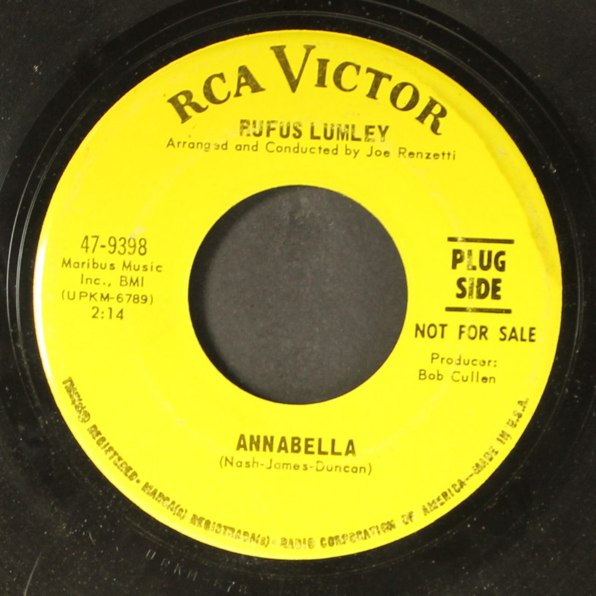annabella / they don't give medals by RUFUS LUMLEY
