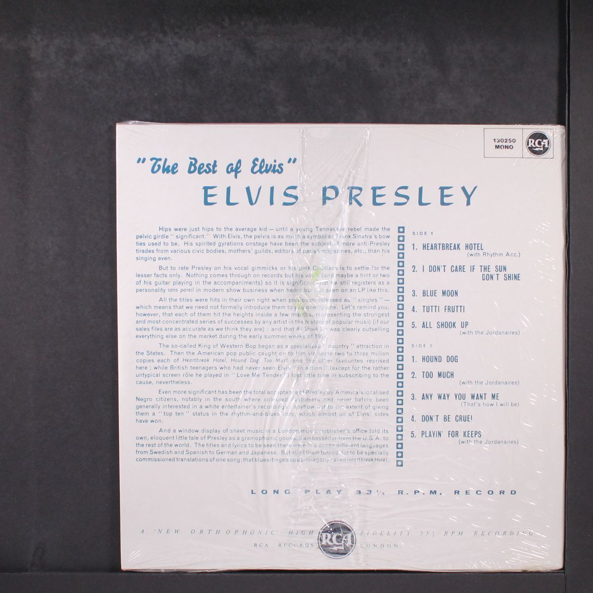 best of by ELVIS PRESLEY