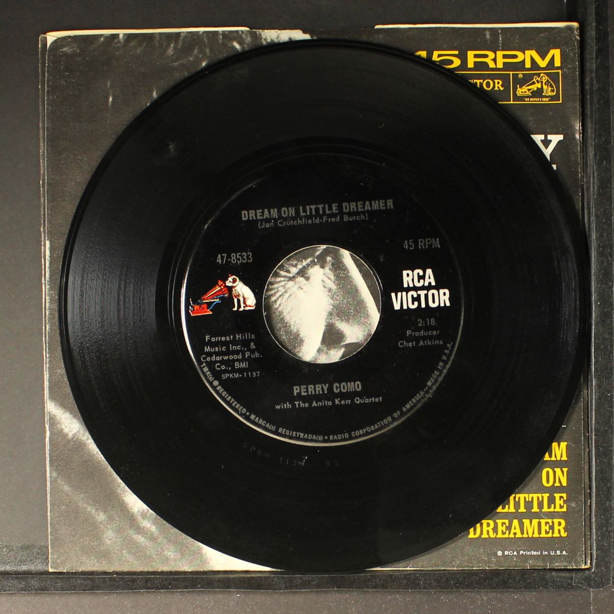 dream on little dreamer / my own peculiar way by PERRY COMO