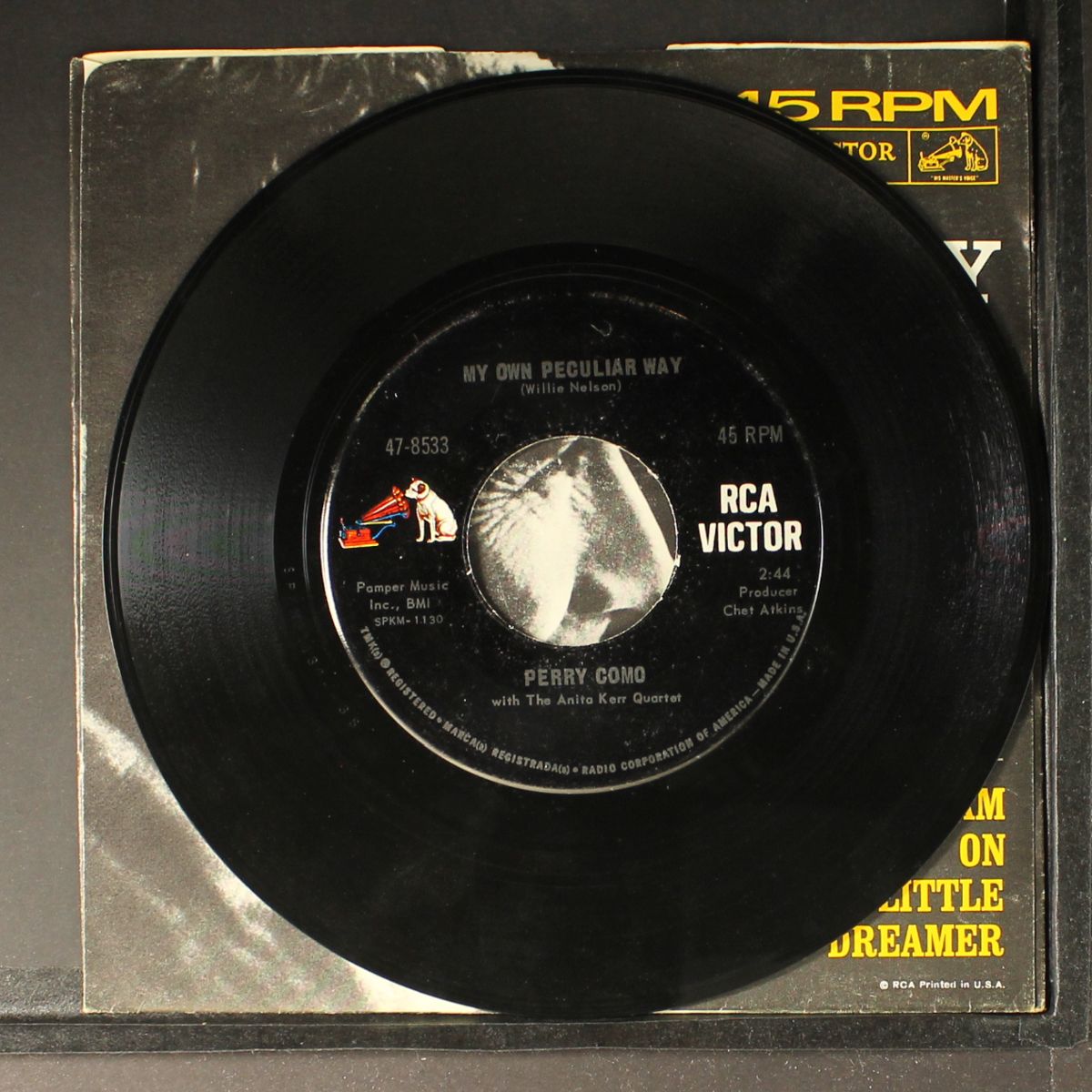 dream on little dreamer / my own peculiar way by PERRY COMO