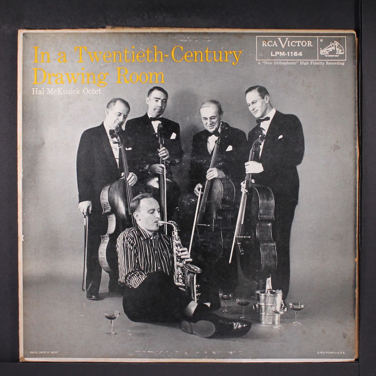 in a twentieth-century drawing room by HAL MCKUSICK