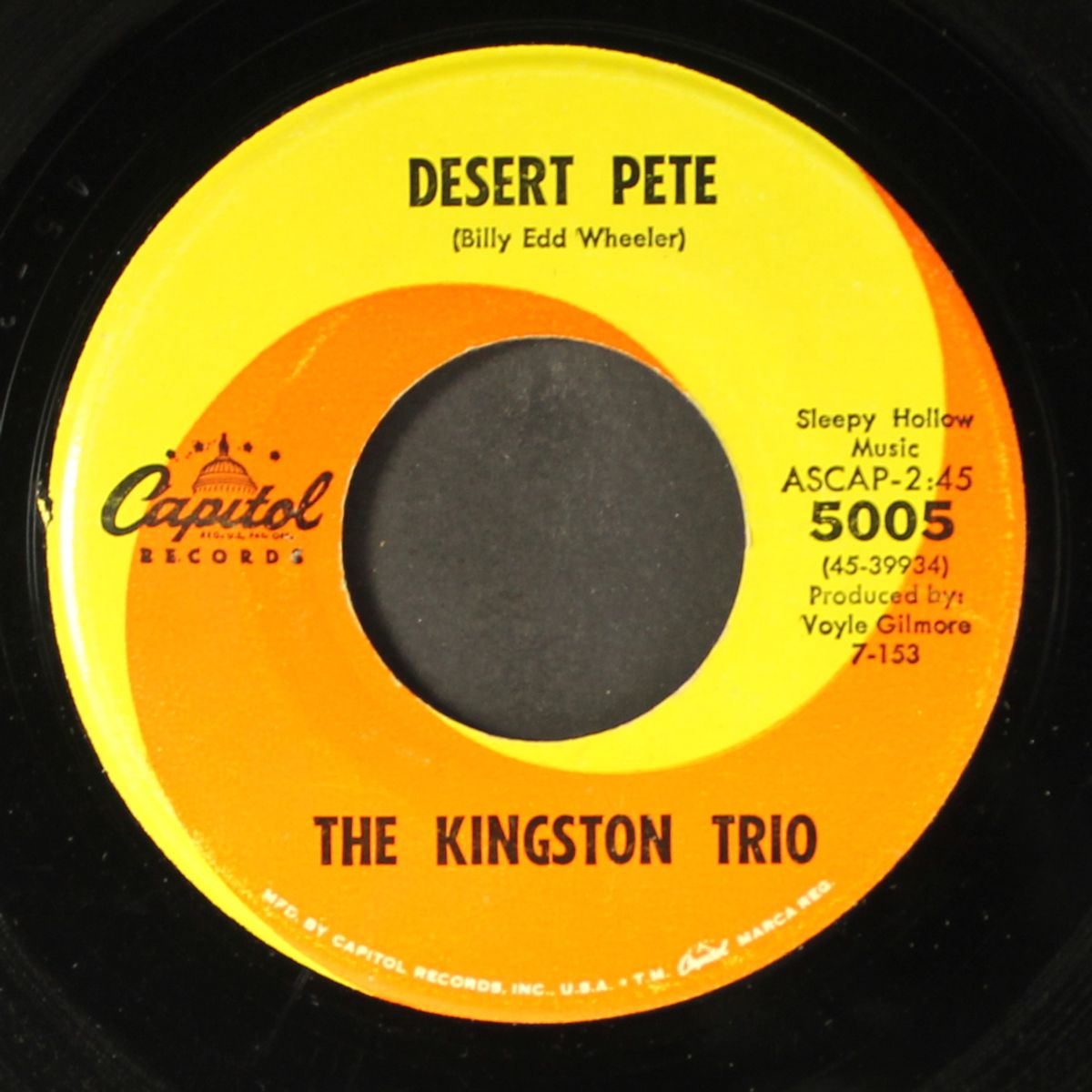 desert pete by KINGSTON TRIO