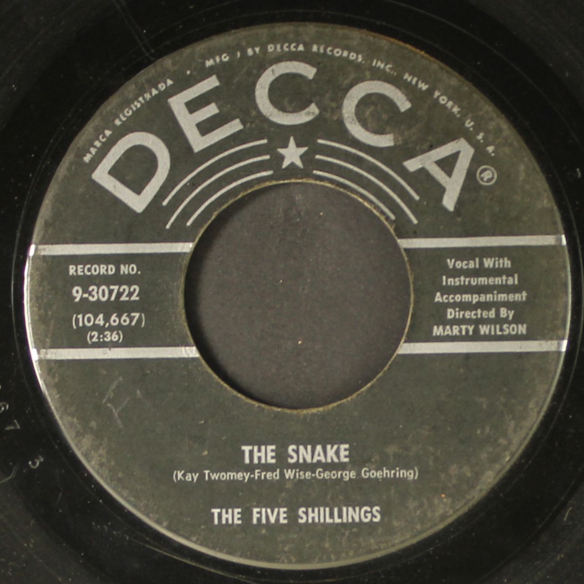 letter to an angel / snake by FIVE SHILLINGS