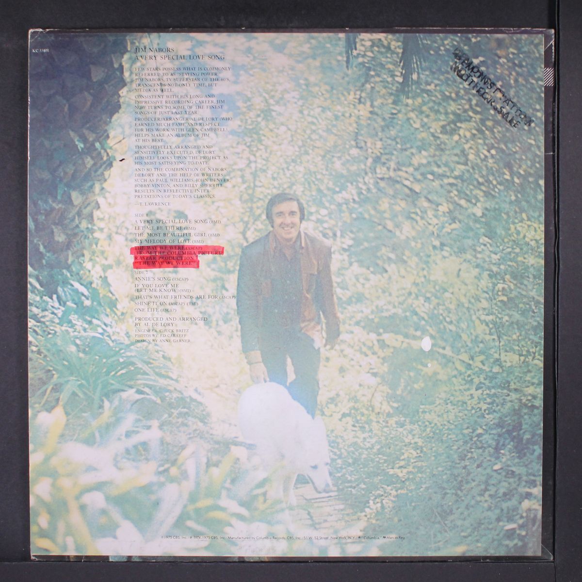 a very special love song by JIM NABORS