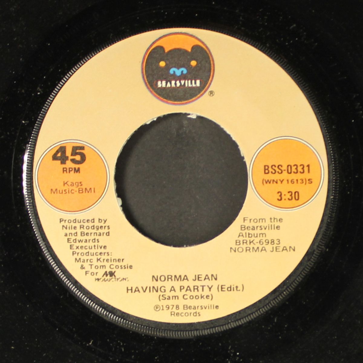 having a party / so i get hurt again by NORMA JEAN