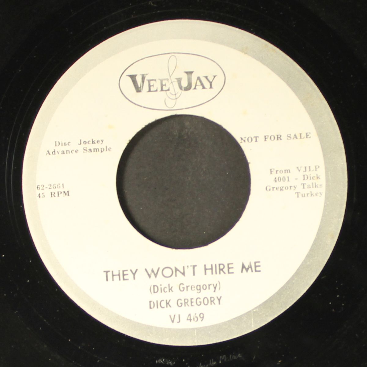 they won't hire me by DICK GREGORY
