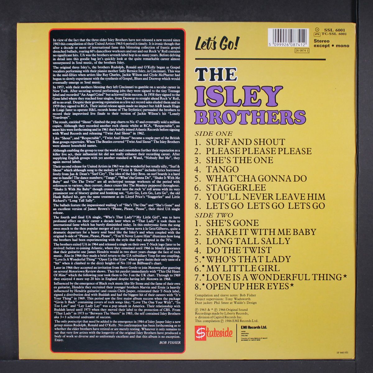 let's go! by ISLEY BROTHERS